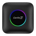 Carlinkit CPC200-TBOX LED 8GB/128GB 4G LTE - Internet AI Box - compatível com CarPlay e Android Auto