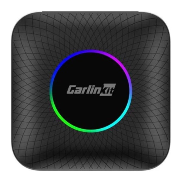 Carlinkit CPC200-TBOX LED 8GB/128GB 4G LTE - Internet AI Box - compatível com CarPlay e Android Auto