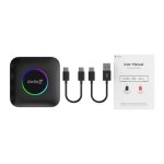 Carlinkit CPC200-TBOX LED 8GB/128GB 4G LTE - Internet AI Box - compatível com CarPlay e Android Auto