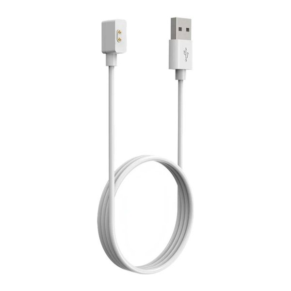 Carregador Xiaomi Smart Band 10 / 9 Pro / 9 Active / 9 / 8 Pro / 8 Active / Redmi Smart Band 2 Branco