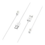 Carregador Xiaomi Smart Band 10 / 9 Pro / 9 Active / 9 / 8 Pro / 8 Active / Redmi Smart Band 2 Branco