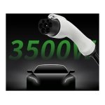 Carregador de carro elétrico EV 16A/3.5KW/5M com cabeçalho de ficha