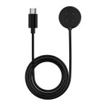 Carregador para Google Pixel Watch 3 / Pixel Watch 2 / Fitbit Versa 4 / Versa 3 Preto USB-C Compatível