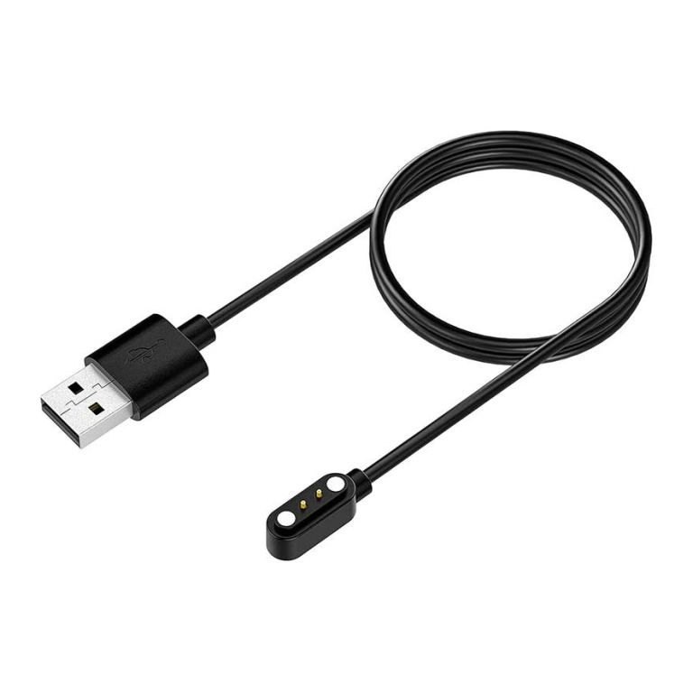 Carregador para Mibro Watch C3 / T2 / C2 / Lite2 Preto Compatível