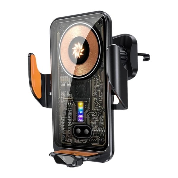 Carregador sem fios C11 Transparente Preto para automóvel