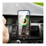 Carregador sem fios C11 Transparente Preto para automóvel