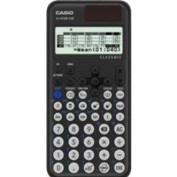 Casio School calculator FX-87DE CW, solar/battery operation Matrix display with 192x63 pixels, QR code