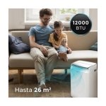 Cecotec ForceClima 12600 Aquecimento portátil sem som Ar condicionado com bomba de calor 12000 BTU