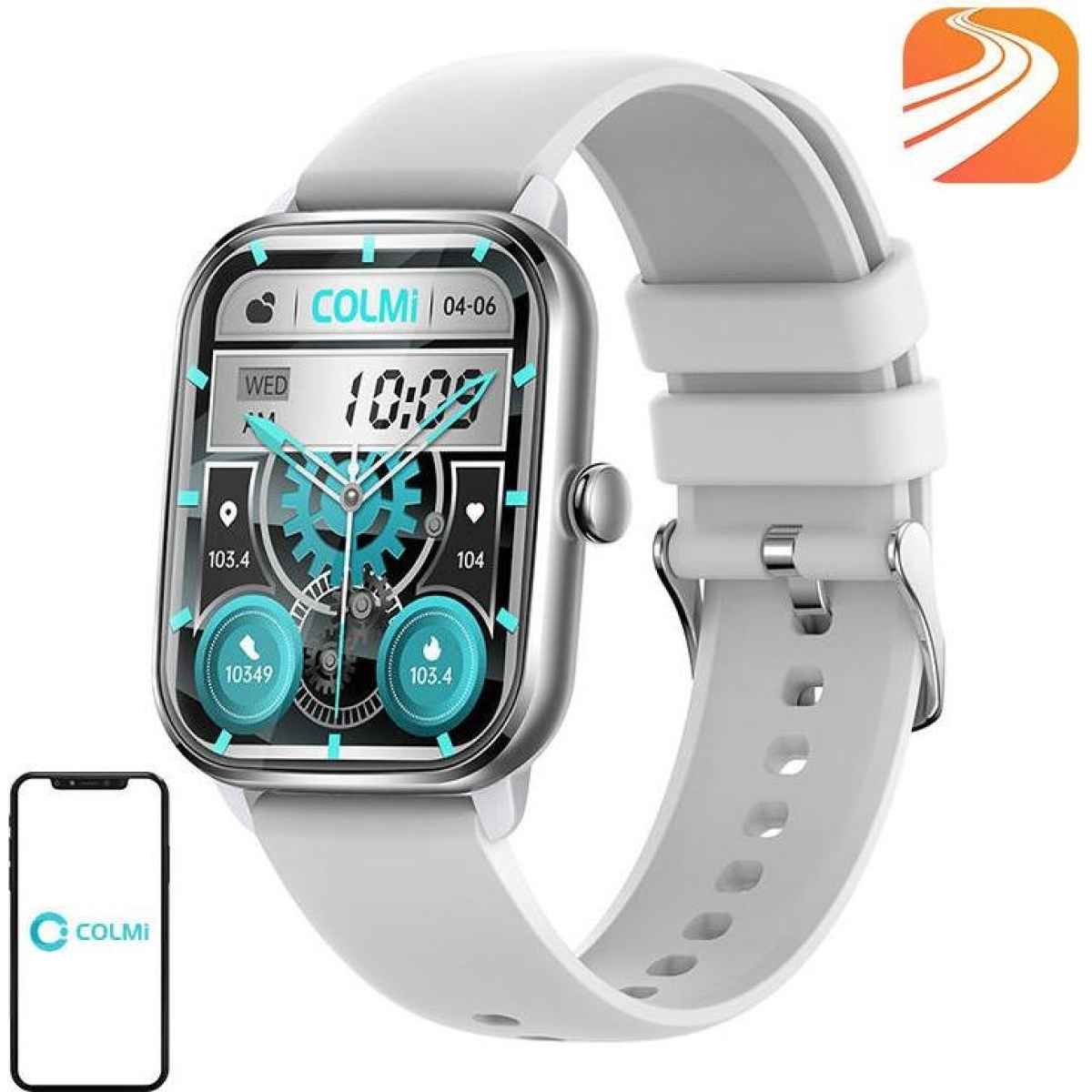 Colmi Chytré hodinky C61 (Silver)
