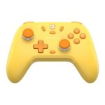 Comando GameSir T4 Nova Lite Sem Fio Amarelo - Para Nintendo Switch/PC/Smartphone/Tablet/iOS/Android TV Box - Com efeito Hall