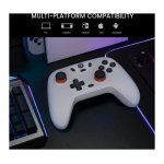 Comando GameSir T4 Nova Lite Sem Fio Amarelo - Para Nintendo Switch/PC/Smartphone/Tablet/iOS/Android TV Box - Com efeito Hall