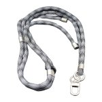 Cordão Para Telemóvel Preto e Branco - Universal com Cartão para todas as capas