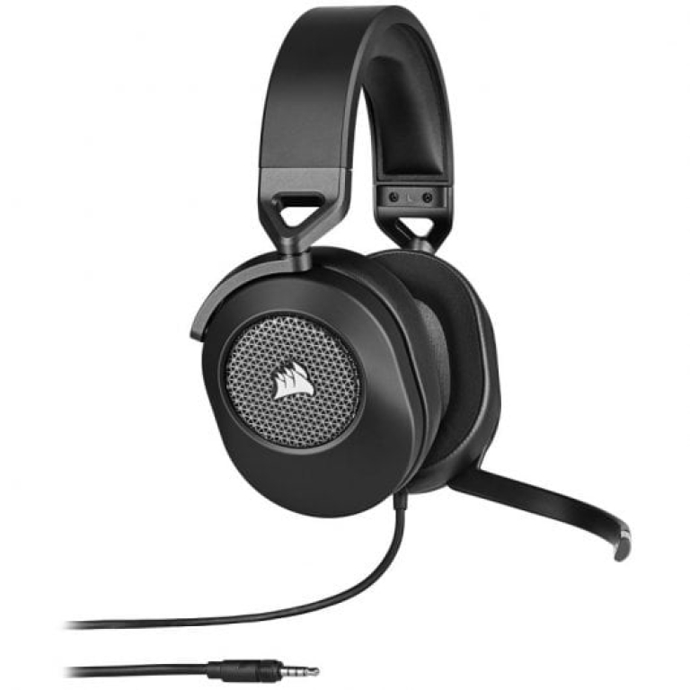 Corsair HS65 Surround Headset Gaming Multiplataforma 7.1 Preto