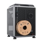Creality K1C Impressora 3D Fechada 22x22x25cm Compatível com Fibra de Carbono PLA-CF/PET-CF