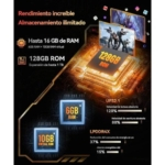 Cubot KingKong ES 6/128GB Negro Libre