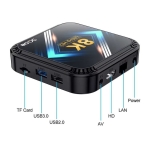 DQ08 8K RK3528 4GB/32GB Dual Wifi Android 13 Preto - Android TV