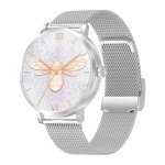 DT NO.1 DT S Prata con Pulseira Metálica - Relógio Inteligente