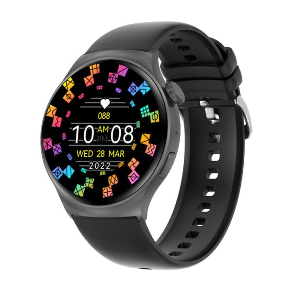 DT NO.1 DT4 Mate Preto - Relógio Inteligente