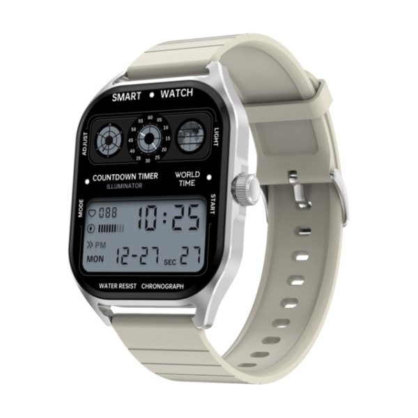 DT NO.1 DT99 Prata - Relógio inteligente