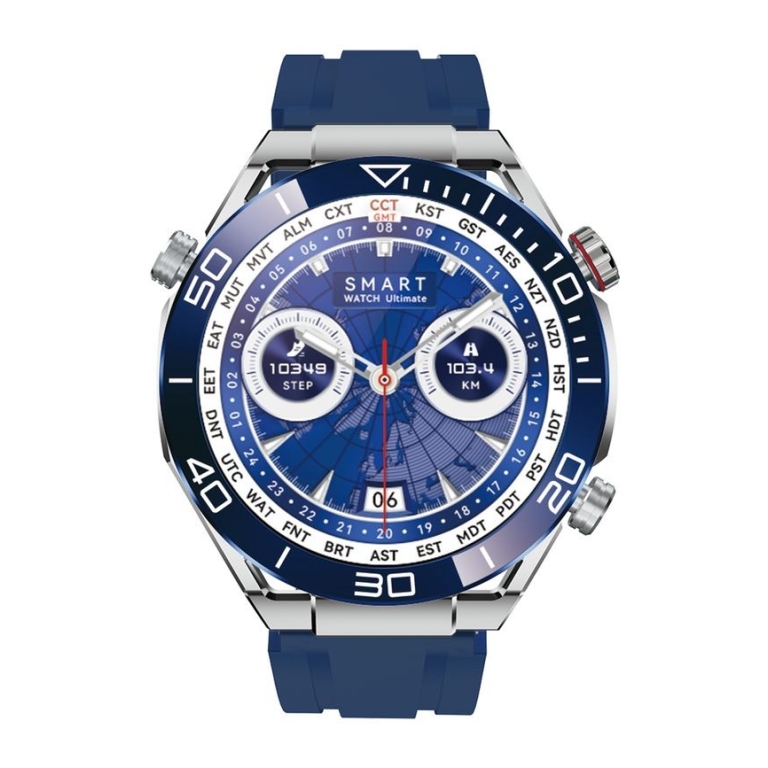 DT NO.1 HD Ultimate Prata - Relógio inteligente