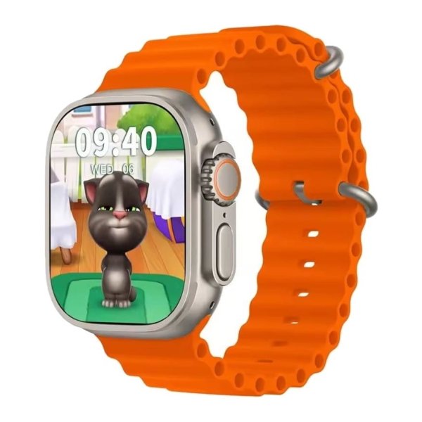 DT NO.1 V9 Ultra 2 Laranja - Relógio inteligente