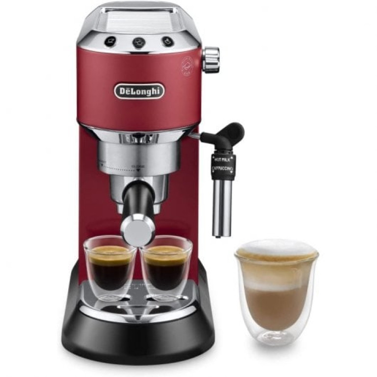 DeLonghi Dedica EC685.R Máquina de Café Expresso Vermelha