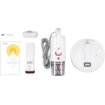 Deerma CM1300 handheld vacuum Red, White Bagless