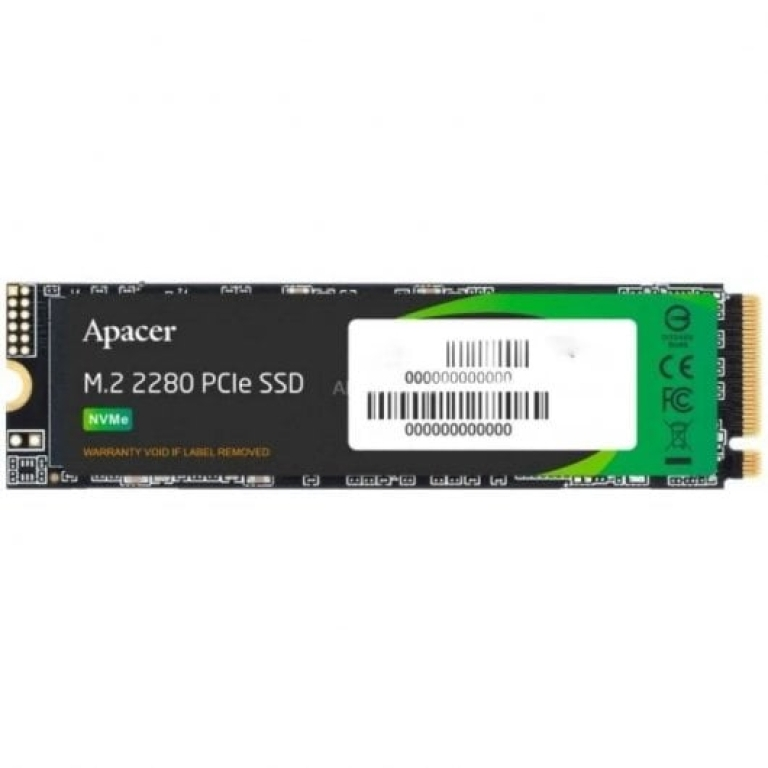 Disco Rígido Apacer AS2280P4X SSD 1TB M.2 2280 PCIe Gen3x4