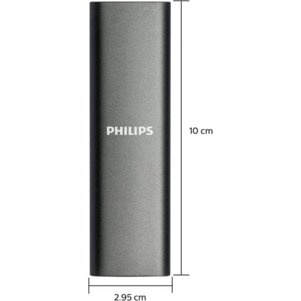 Disco Rígido Philips FM50SS030P SSD Externo 500GB USB-C Cinzento Alumínio