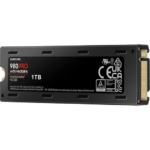 Disco Rígido Samsung 980 PRO 1TB SSD PCIe 4.0 NVMe M.2 com Dissipador de Calor