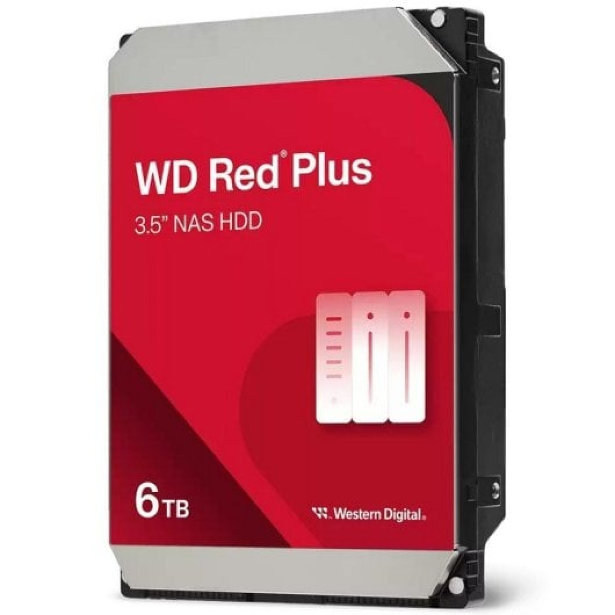 Disco Rígido Western Digital Red Plus 3.5" 6TB SATA3