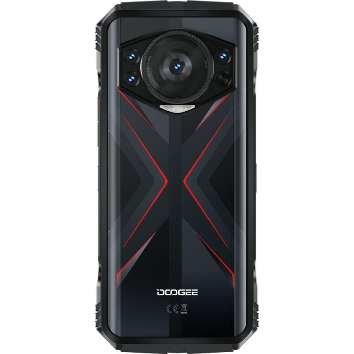 Doogee S118 (Dual Sim - 6.58", 512 GB, 8 GB RAM) Red