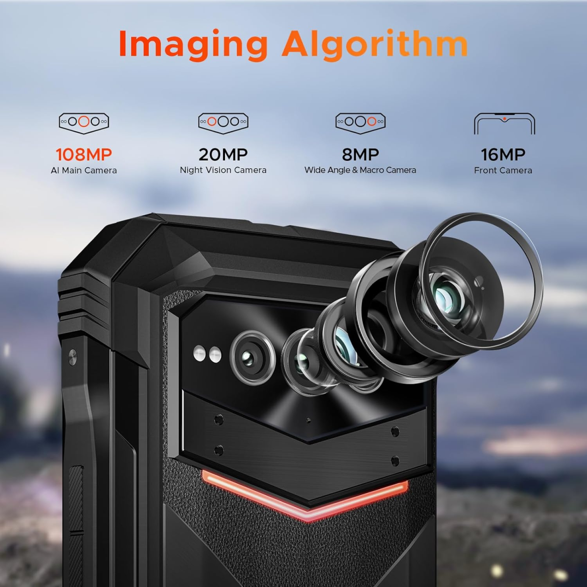 Doogee V Max Pro 5G 12GB/512GB Cinzento
