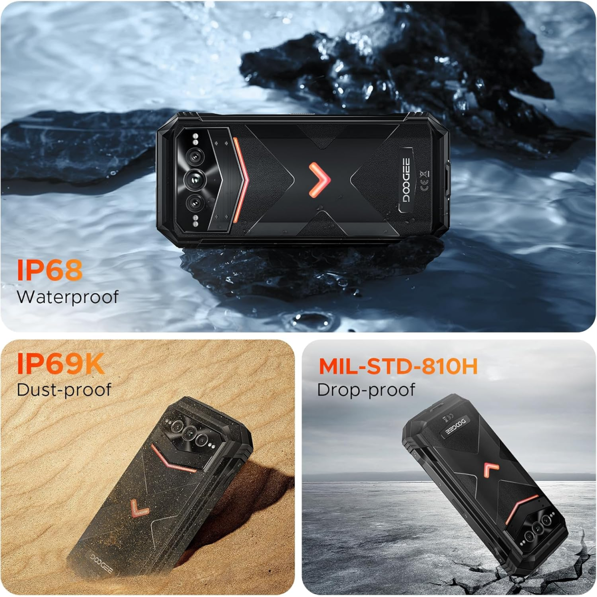 Doogee V Max Pro 5G 12GB/512GB Cinzento