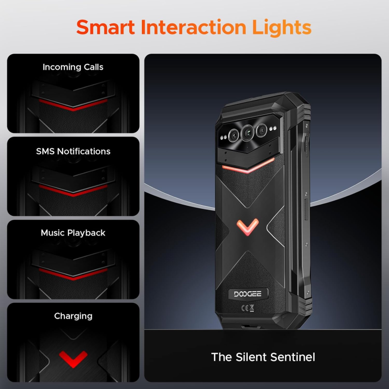 Doogee V Max Pro 5G 12GB/512GB Cinzento