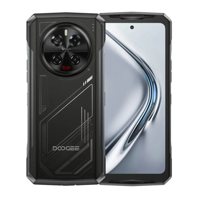 Doogee V40 5G 12GB/512GB Preto/Prateado