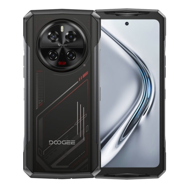 Doogee V40 5G 12GB/512GB Preto/Vermelho