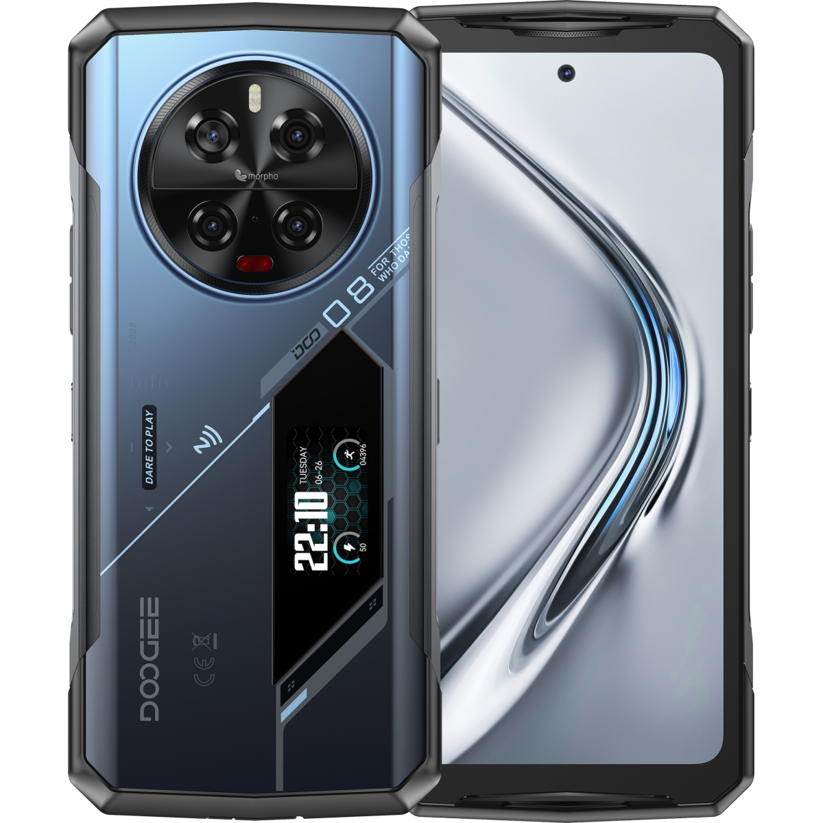 Doogee V40 PRO Phone, 512GB/16GB, silver