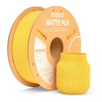 ELEGOO PLA MATTE Amarelo Mate para Impressoras 3D FDM - Filamento 1.75mm Bobina de 1kg