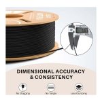 ELEGOO PLA MATTE Amarelo Mate para Impressoras 3D FDM - Filamento 1.75mm Bobina de 1kg