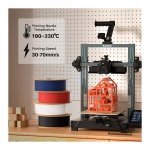 ELEGOO PLA MATTE Amarelo Mate para Impressoras 3D FDM - Filamento 1.75mm Bobina de 1kg