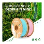 ELEGOO PLA MATTE Amarelo Mate para Impressoras 3D FDM - Filamento 1.75mm Bobina de 1kg