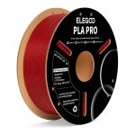 ELEGOO PLA PRO Granate para Impressoras 3D FDM - Filamento 1.75mm Bobina de 1kg