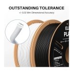 ELEGOO PLA PRO Granate para Impressoras 3D FDM - Filamento 1.75mm Bobina de 1kg