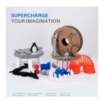 ELEGOO PLA Prateado para Impressoras 3D FDM - Filamento 1.75mm Bobina de 1kg