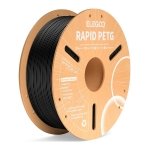 ELEGOO Rapid PETG Preto para Impressoras 3D FDM - Filamento 1.75mm Bobina de 1kg