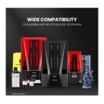 ELEGOO Resina ABS V3.0 Preta para Impressoras 3D de Resina LCD - 1KG