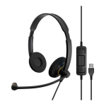 EPOS Impact SC 60 USB ML Preto com fios