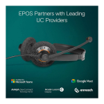 EPOS Impact SC 60 USB ML Preto com fios