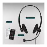 EPOS Impact SC 60 USB ML Preto com fios